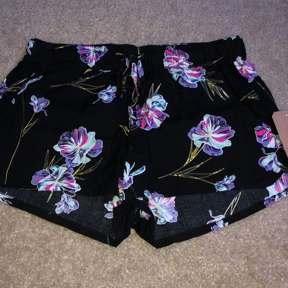 Floral Vans shorts